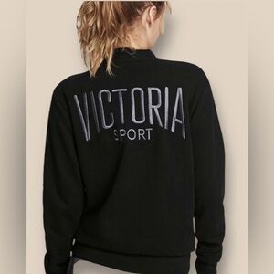 (VS SPORT) Black Bomber Jacket